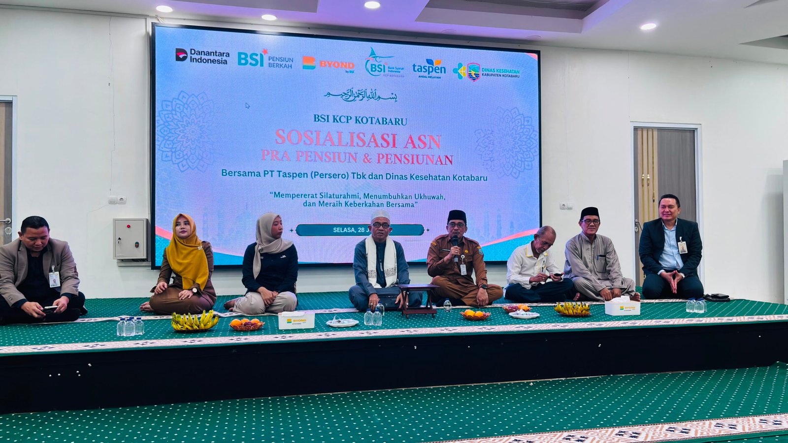 Sosialisasi ASN Pra Pensiun dan Silaturahmi Pengajian Nasabah Pensiunan Eksisting BSI 1 Hal 4 Kotabaru 3 klm 4 scaled