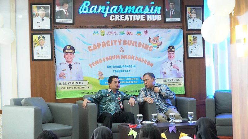 Pemko Banjarmasin Bekali Forum Anak Jadi Agen Perubahan 1 Hal 5 3 KLM KOntrak 1 13