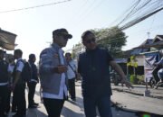 Wali Kota HM Yamin HR Tinjau Jalan Veteran Ambles, Harapkan Perbaikan Segera Sebelum Membahayakan