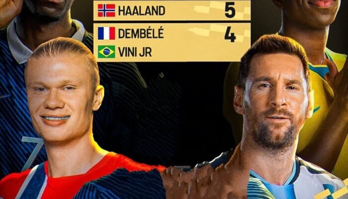 Mbappe Samai Messi Memimpin Top Skor dengan 6 Gol, Haaland Terus Menguntit