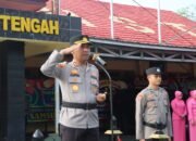 Polres HST Gelar Upacara Korps Raport, 49 Personel Terima Kenaikan Pangkat