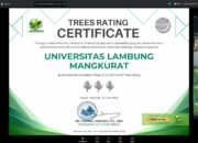 ULM Raih Trees Rating 3 UI GreenMetric 2026