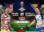 Ambisi Amerika Serikat Lanjutkan Tuan Rumah Lolos ke-16 Besar dengan Kalahkan Bosnia