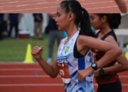 Dua Atlet Muda Kalsel Belum Bisa Berbuat Banyak di Kejurnas Atletik Jakarta