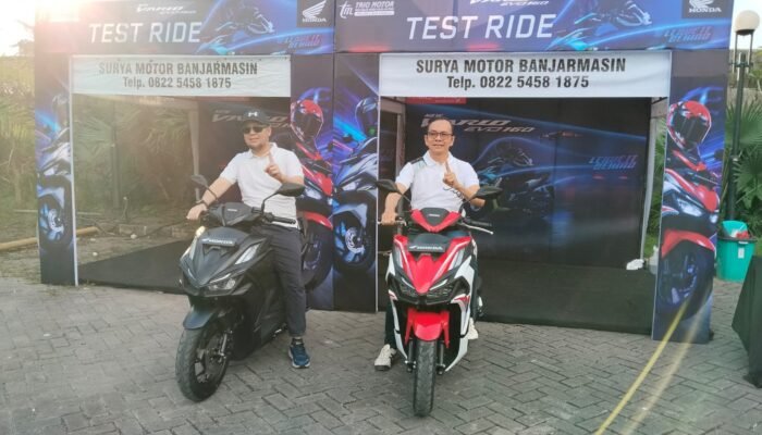 Evolusi Baru Skutik Premium Honda, PT Trio Motor Perkenalkan New Honda Vario Evo 160
