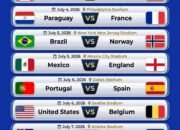 Saling ‘Membunuh’ Portugal Versus Spanyol, Norwegia Lawan Brazil, Perancis dan Argentina Bakal tak Terbendung