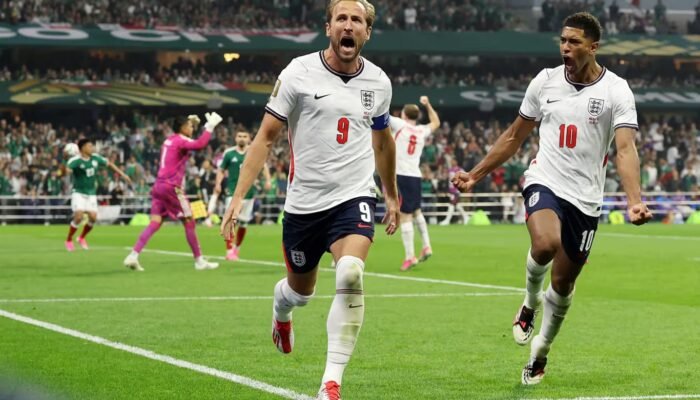 Bermain 10 Orang, Inggris Singkirkan Tuan Rumah Meksiko