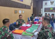 Tim Audit Itdam XXII Cek Administrasi dan Progres Jembatan Kodim 1002/HST