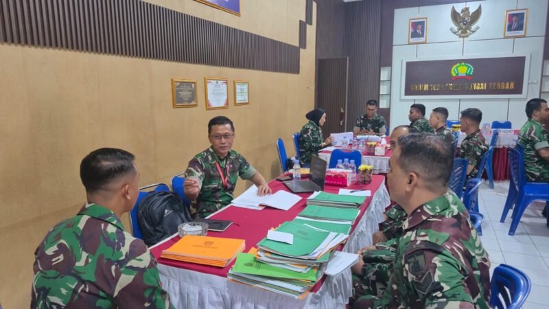 Tim Audit Itdam XXII Cek Administrasi dan Progres Jembatan Kodim 1002/HST 1 IMG 20260708 WA0020 e1783511132820