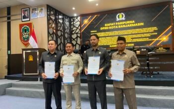 Wali Kota Sampaikan KUA-PPAS 2027, DPRD Banjarmasin Sahkan Empat Perda 4 IMG 20260709 WA0025
