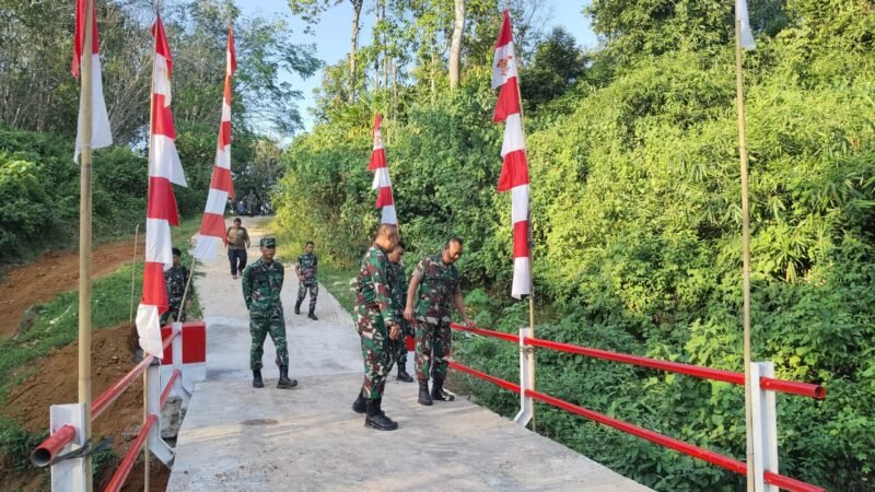 TNI Kodim 1010 Tapin Rampungkan Jembatan Garuda Desa Burakai 1 IMG 20260709 WA0027 scaled e1783586414875