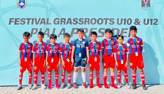 Wasaka Muda Banjarmasin U-10 Kalahkan Wakil Jatim 5-1, Terhenti di Fase Grup Festival Grassroots Tingkat Nasional