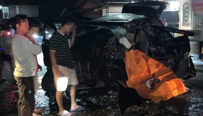 Pelat Merah Laka Lantas di Gunungraja Ternyata Milik Pemprov Kalsel