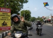 Benang Layangan Kembali Makan Korban, Ada Empat Pengendara di Banjarmasin Terluka