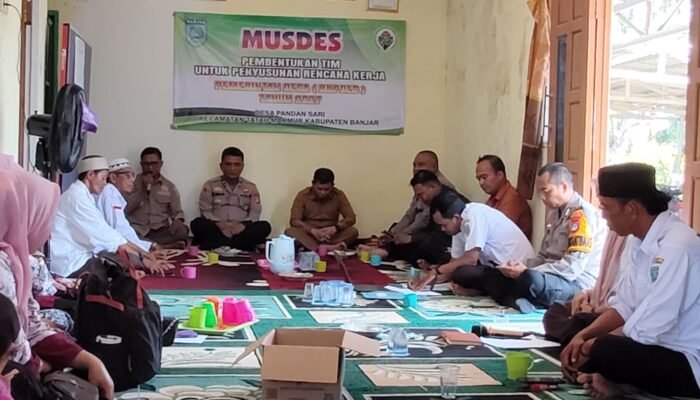 Anggaran Terbatas [] Desa Pandan Sari Bentuk Tim Penyusun RKPDes 2027