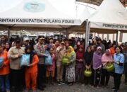 HUT ke-24 Pulang Pisau, Gubernur Kalteng Buka Pasar Murah dan Cek Kesehatan Gratis