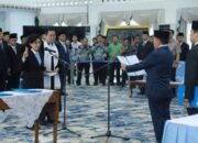 Gubernur Lantik Linae Victoria Aden Jadi Sekda Definitif