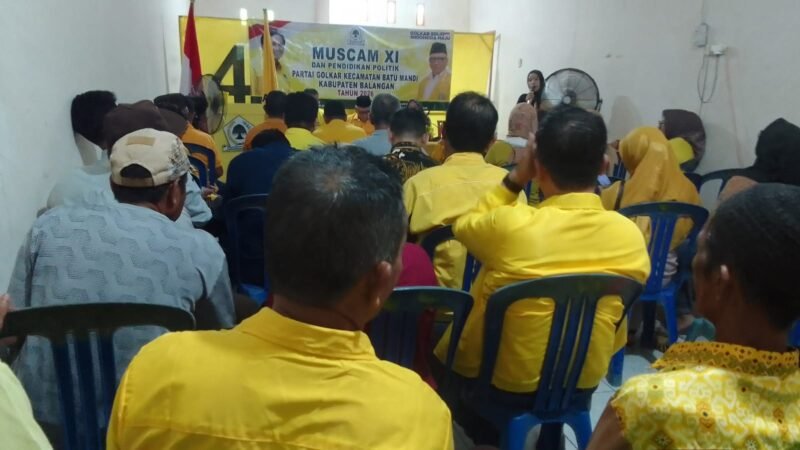 Perkuat Mesin Partai, Golkar Balangan Gelar Muscam XI 1 IMG 20260719 WA0006 e1784423130389