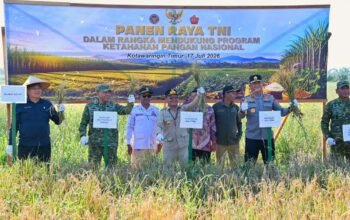 Gubernur Agustiar Sabran Panen Raya di Desa Lempuyang Kotim 4 IMG 20260719 WA0007