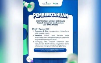 Bank Kalsel Sesuaikan Nisbah Bagi Hasil Simpanan Mudharabah Mulai 1 Agustus 2026 8 IMG 20260719 WA0029