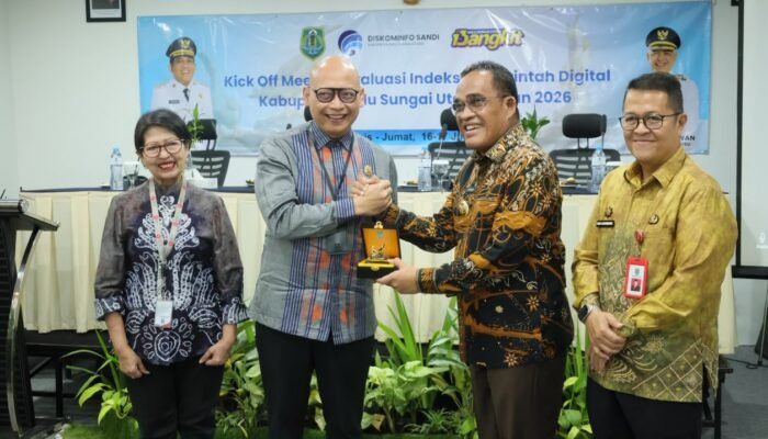 Kick Off Meeting Indeks PEMDI 2026 Resmi Dibuka, Bupati Sahrujani Dorong HSU Menuju Pemerintahan Digital