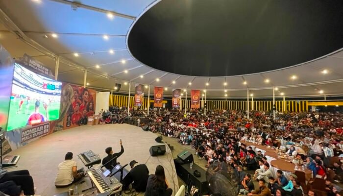 Gubernur Kalsel Nobar Bersama Ribuan Warga, Tugu Nol Kilometer Jadi Pusat Euforia Final Piala Dunia 2026