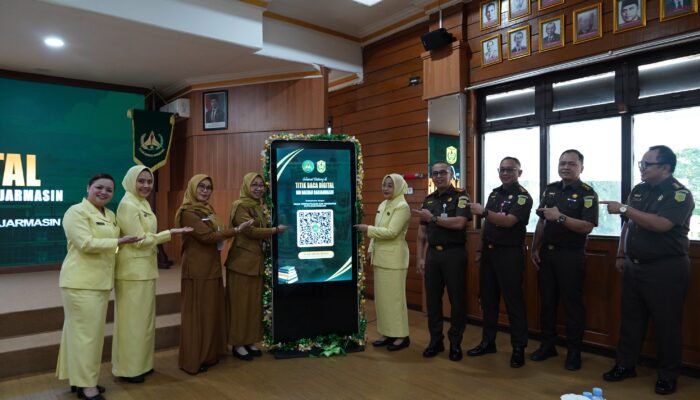 IAD dan Dispersip Banjarmasin Perkuat Budaya Literasi Lewat Titik Baca Digital