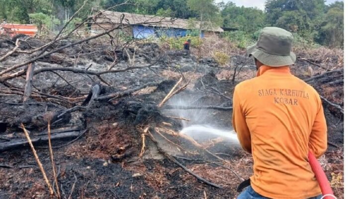 Selama Tiga TRC BPBD Kotawaringin Barat Berjibaku Tangani Karhutla