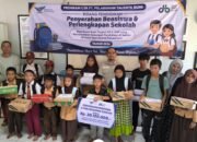 Peduli Pendidikan dan Keagamaan, PT Pelabuhan Talenta Bumi Bagikan Bantuan Perlengkapan dan Beasiswa Sekolah