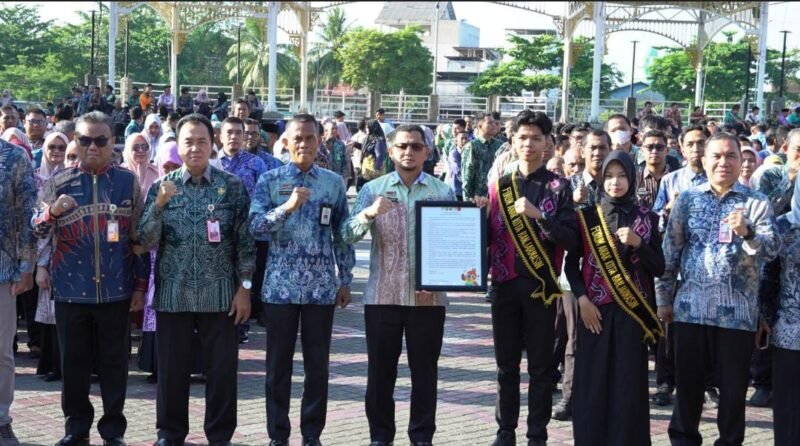 HAN 2026 di Balai Kota Banjarmasin Sepi Anak, Upacara Didominasi ASN 1 IMG 20260723 WA0032 e1784795847222