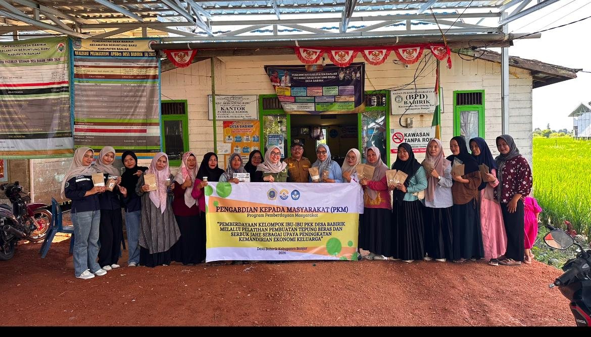 Sulap Beras dan Serai Jadi Cuan, Tim Teknik Industri UNISKA MAB Bekali Ibu-ibu PKK Desa Babirik Keterampilan Wirausaha 1 IMG 20260723 WA0038