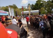 Gubernur Letakkan Batu Pertama Pembangunan Huma Betang, Rumah Adat Terbesar Dunia