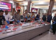 Sembilan Tersangka Pelaku Pembunuhan Tiga Anggota Polres Katingan Dituntut Pasal Berlapis