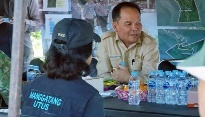 Gubernur Pantau Posko Siaga Karhutla Pulang Pisau