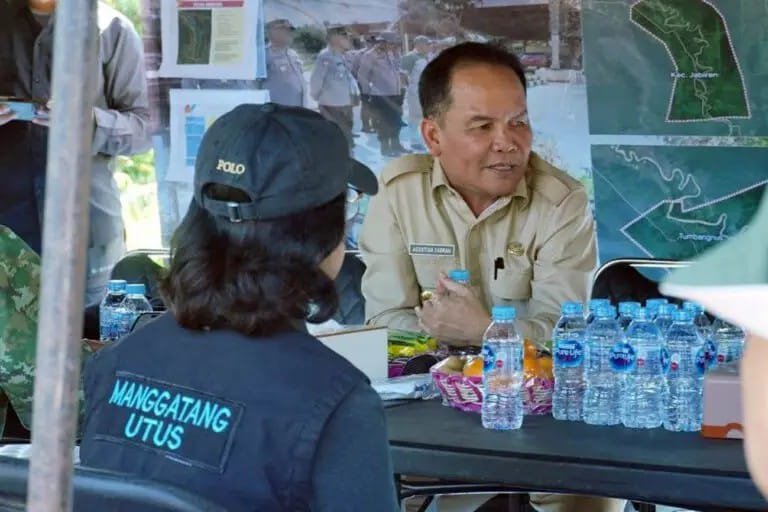 Gubernur Pantau Posko Siaga Karhutla Pulang Pisau 1 IMG 20260724 WA0061