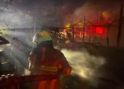 Dua Rumah di Bungur Tapin Hangus Terbakar, Kerugian Ditaksir Rp300 Juta