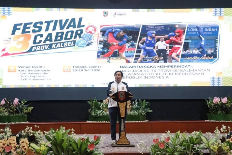 Wagub Kalsel Buka Festival Tiga Cabor 1 IMG 20260725 WA0017 e1784960538697