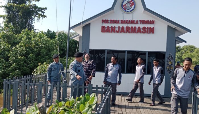 Kunjungan Kerja Kepala Zona Tengah Bakamla RI dalam Rangka Peninjauan Pos Bakamla Banjarmasin di Sungai Barito 3 IMG 20260725 WA0051