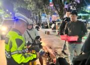 Satlantas Polresta Banjarmasin Tertibkan Parkir Liar di Titik Rawan Kemacetan