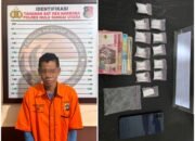 Polres HSU Berhasil Amankan Puluhan Gram Sabu