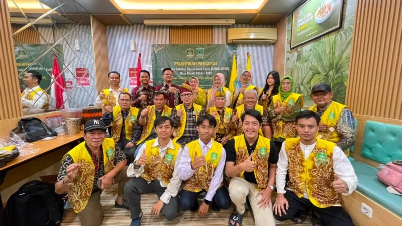 Resmi Dilantik AMBB Jawa Timur siap perkuat kaderisasi dan kiprah generasi muda Banjar di perantauan 1 IMG 20260726 WA0077 e1785072806518