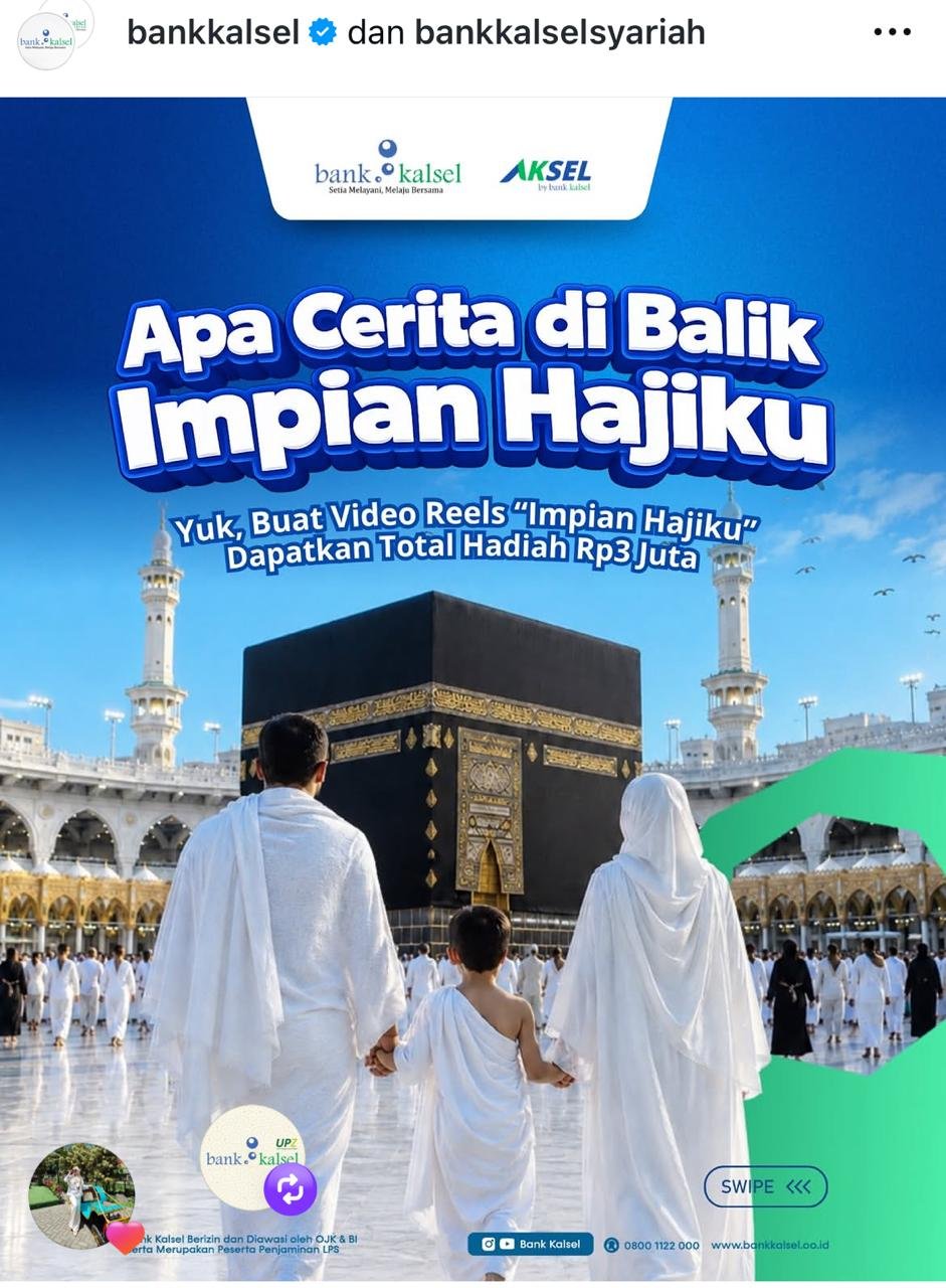 Milad ke-22, Bank Kalsel Syariah Berikan Voucher Belanja bagi Nasabah Tabungan Haji 1 IMG 20260727 WA0006