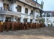 Gelar Apel Pagi, Pegawai Setwan Balangan Tingkatkan Disiplin