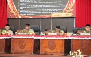 Fraksi Dewan HSU Sampaikan Pandangan Umum terhadap Lima Raperda 4 IMG 20260727 WA0072
