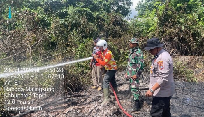 Tim Gabungan Berhasil Padamkan Karhutla di Rangda Malingkung, Warga Diimbau Waspada Musim Kemarau