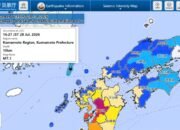 Gempa Bumi 7,1 Magnitudo Guncang Kumamoto, Lebih dari 50 Orang Terluka