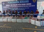 DJBC Kalsel Musnahkan 15,6 Juta Batang Rokok dan 1.326 Liter Miras Ilegal