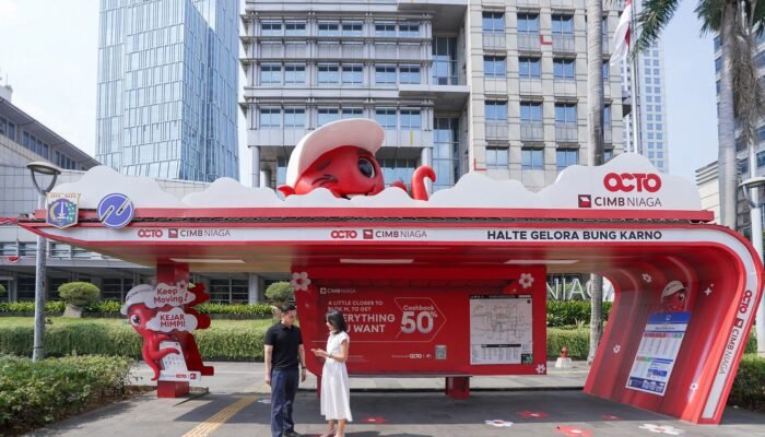 CIMB Niaga Hadirkan Pengalaman OCTO di Halte GBK, Permudah Mobilitas Masyarakat Urban
