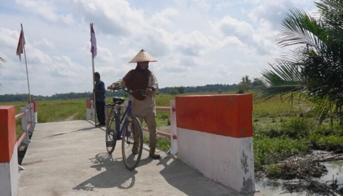 Jembatan Garuda di Birayang Surapati Rampung, Siap Dimanfaatkan Masyarakat