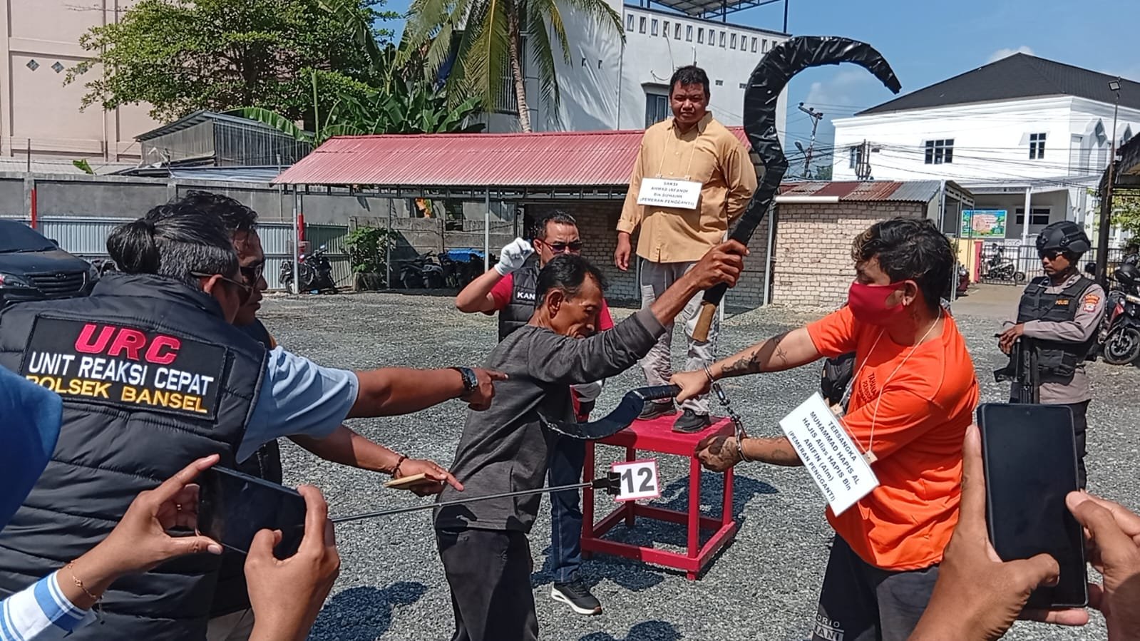 Rekonstruksi Adegan 10–13 Ungkap Detik-Detik Tejadinya Duel Maut yang menewaskan Almarhum M Harisman Warga Kelayan B 1 IMG 20260730 WA0039 1